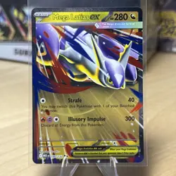 Mega Latias ex 100/132 Double Rare Pokemon Mega Evolution NM - Image 1