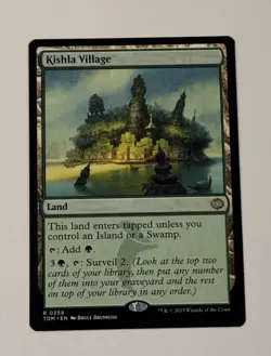 MTG Kishla Village - Tarkir Dragonstorm LP - Image 1