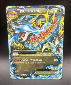 Pokemon TCG M Charizard EX (X) 69/106 Flashfire Holo LP - Image 1