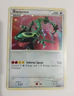 Pokemon TCG Rayquaza 20/95 Call of Legends Holo 2011 - MP - Image 1