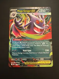 Pokemon TCG - Mega Gengar EX 073 - Black Star Promo Mega Moonlit Tin - Image 1