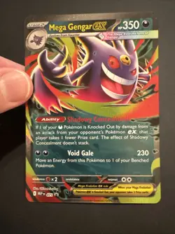 Pokemon TCG - Mega Gengar EX 073 - Black Star Promo Mega Moonlit Tin - Image 3