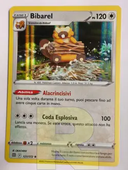 Bibarel ® Astri Lucenti 121/172 ® Rara Holo Foil ® Pokemon ® Italiano - Image 1