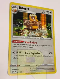Bibarel ® Astri Lucenti 121/172 ® Rara Holo Foil ® Pokemon ® Italiano - Image 2