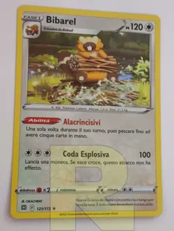 Bibarel ® Astri Lucenti 121/172 ® Rara Holo Foil ® Pokemon ® Italiano - Image 3