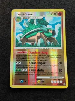 Torterra 11/100 Reverse Holo Rare Pokemon TCG - Image 1
