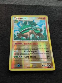 Torterra 11/100 Reverse Holo Rare Pokemon TCG - Image 2