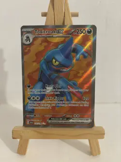 Pokemon TCG Toxicroak ex 232/198 SV01: Scarlet & Violet Base Set Full Art - Image 1