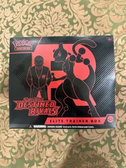 Pokemon TCG Destined Rivals ETB Elite Trainer Box Sealed - Image 1