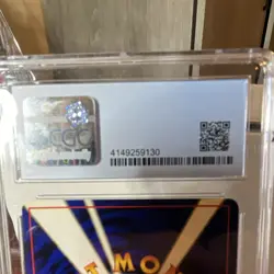 Pokemon Brock's Rhydon Leaders' Stadium Holo Rare Japanese 1998 CGC 8.5 SWIRL - Image 3