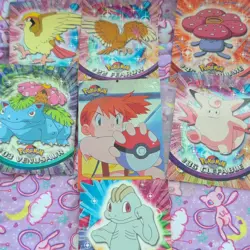Topps Pokemon Topps Series 1 TV Animation Holo Lot 7 English 1999 card lot - Image 2