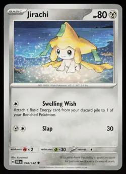 Jirachi 98/142 Uncommon Stellar Crown Pokemon Near Mint - Image 1
