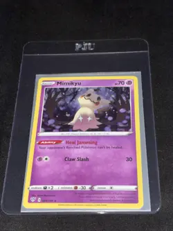 Pokemon Cards Mimikyu 081/189 Darkness Ablaze Non Holo Mint Card - Image 1