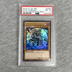 YuGiOh Dark Magician MVP1-ENSE3 Limited Edition Rare PSA 8 - Image 1