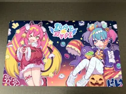 WVICM! CCG Playmat Live☆Twin Kisikil Live☆Twin Lilla TCG Card Game Mat Desk Pad - Image 1