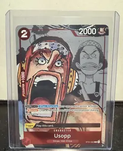 Usopp ST01-002 Alt Art One Piece TCG Premium Card Collection - Image 1