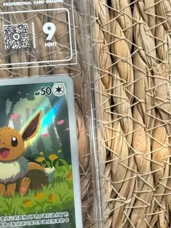 Pokemon S-Chinese Exclusive Eevee 01 15/15 Gem Pack Vol.2 Holo Card PCG 9 - Image 3