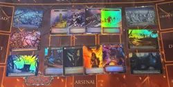 Sorcery TCG Foil Lot - 10+ Foil cards, Rebecks (Unique), Sites and more - Image 1