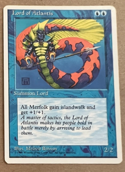 Lord of Atlantis - 4th Edition - MTG - Magic the Gathering - Image 1
