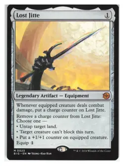 Lost Jitte #23 (NM) Thunder Junction BIG Magic MTG - Image 1