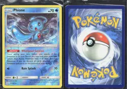 PHIONE 57/236 R COSMIC ECLIPSE POKEMON REVERSE HOLO NM/M - Image 1