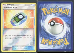 STADIUM NAV 208/236 UC UNIFIED MINDS POKEMON REVERSE HOLO NM/M - Image 1