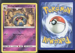 COFAGRIGUS 100/214 R LOST THUNDER POKEMON REVERSE HOLO NM/M - Image 1