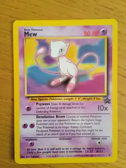 POKEMON MEW UK PROMO 8 - Image 1