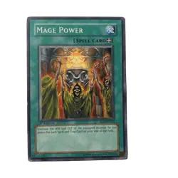 Yugioh! LP Mage Power - SD6-EN022 - Common - 1st Edition Lightly Played, English - Image 1