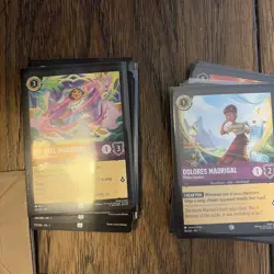 Disney Lorcana TCG Card Lot 200+. Base And Shiney - Image 2