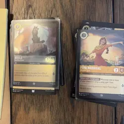 Disney Lorcana TCG Card Lot 200+. Base And Shiney - Image 3