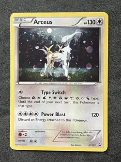 NM Near Mint Pokemon TCG Arceus XY Black Star Promos Holo Card XY197 - Image 1