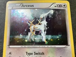 NM Near Mint Pokemon TCG Arceus XY Black Star Promos Holo Card XY197 - Image 2