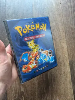 Pokemon Card Base Set 1999 WOTC Original Binder Folder Vintage Charizard Pikachu - Image 4