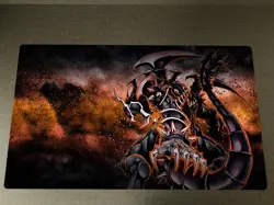 WVICM OCG Playmat Dark Armed Dragon CCG TCG Trading Card Game Mat Desk Pad - Image 1