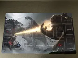 WVICM Playmat Exodia The Forbidden One CCG TCG Card Game Mat Desk Pad Zones - Image 1