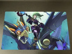 WVICM CCG Playmat El Shaddoll Winda TCG Trading Card Game Mat Desk Pad Bag - Image 1
