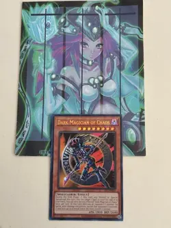 Yugioh 1x Dark Magician of Chaos IOC-EN065 Invasion of Chaos 25th Edition NM - Image 1