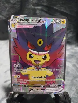 Pokemon MGenga Pikachu Vcos Cosplay Poncho Pikachu Full Art Pokemon Cards - Image 1