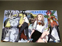 Digimon Adventure Duel Playmat DTCG CCG Mat Trading Card Game Mat Pad Free Bag - Image 1