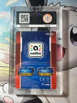 Shadow Mewtwo Pokken Tournament Amiibo Card - Ace 9 - Mint - Image 2