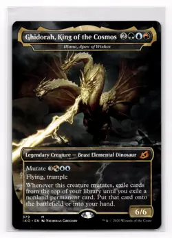 Ghidorah, King of the Cosmos Illuna Apex of Wishes MTG Ikoria 379 - Image 1