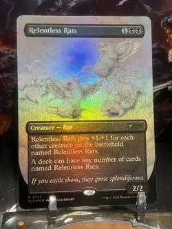 MTG | Relentless Rats (757) ✨FOIL✨ [Secret Lair] - Image 2