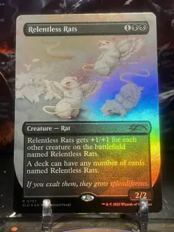 MTG | Relentless Rats (757) ✨FOIL✨ [Secret Lair] - Image 3