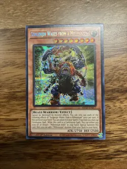 Sengenjin Wakes From A Millennium Prismatic Secret Rare MP25-EN077 Yugioh - Image 1