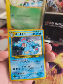 Pokemon Karte Card Impergator Feraligatr Neo Genesis 2000 Holo Wotc japanese NM- - Image 5
