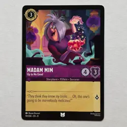 Madam Mim 59/204 Disney Lorcana Reign of Jafar Regular Uncommon Card NM - Image 1