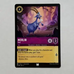 Merlin 51/204 Disney Lorcana Rise of the Floodborn Regular Uncommon Card NM - Image 1