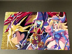 WVICM Monsters Duel Playmat TCG CCG Trading Card Game Mat Table Mat Free Bag - Image 1