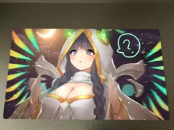 WVICM CCG Playmat Diviner of The Herald TCG Mat Trading Card Game Mat Desk Pad - Image 1